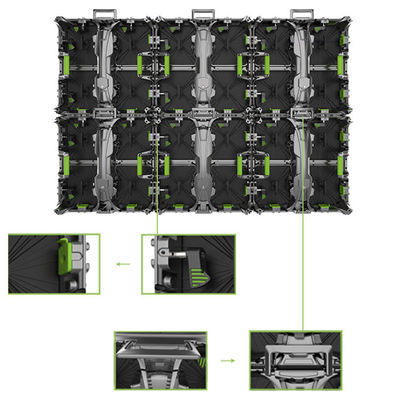 LEDのビデオ壁モジュールを広告するSMD1921はP4.81 P3.91を防水する