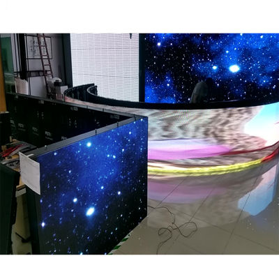 P3.91習慣はLEDスクリーン1R1G1B多彩なHD LED表示パネル60Wを形づける